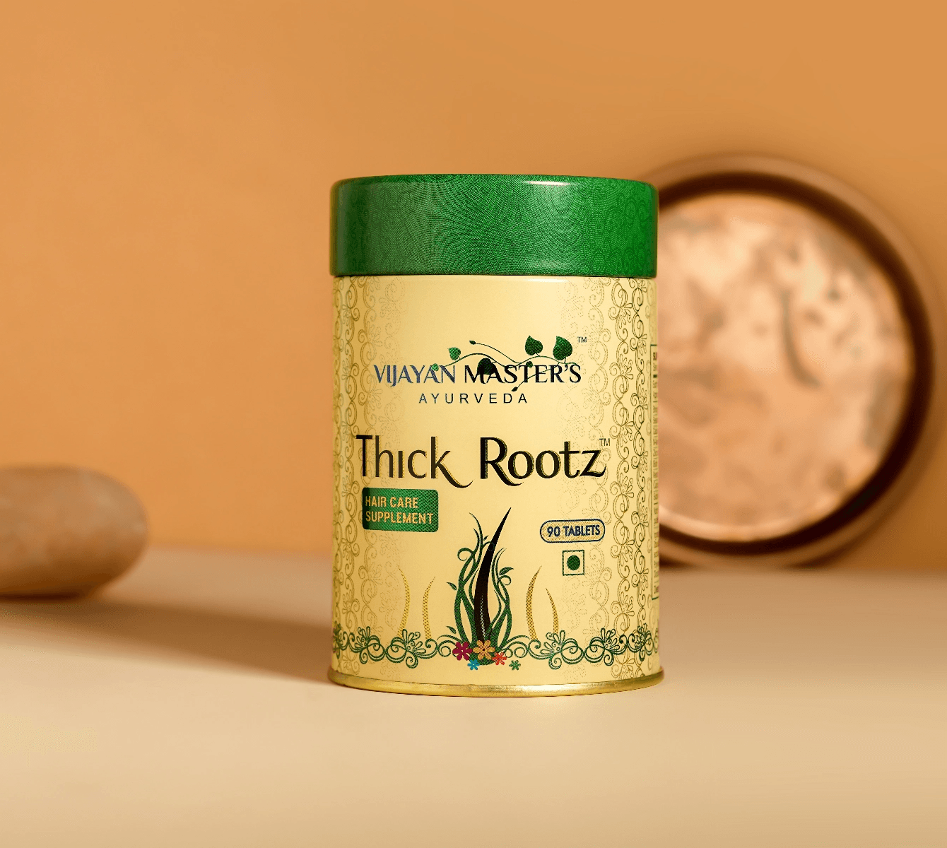 Thick Rootz Hair Care Supplement - Ayurvedic Tablets for Hair Growth
